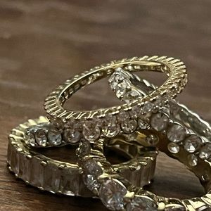 Stack rings— set of 5 Joan Boyce